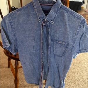 Blue Denim Men's Shirt
